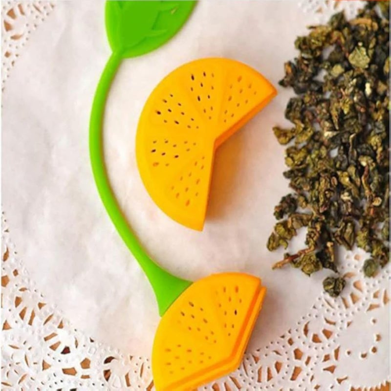 Raishu - Herb Colanders (Silicone Strawberry, Lemon, Orange) - Safe & Healthy Materials with Attractive Design, Real Product Pictures on Amazo - Generic